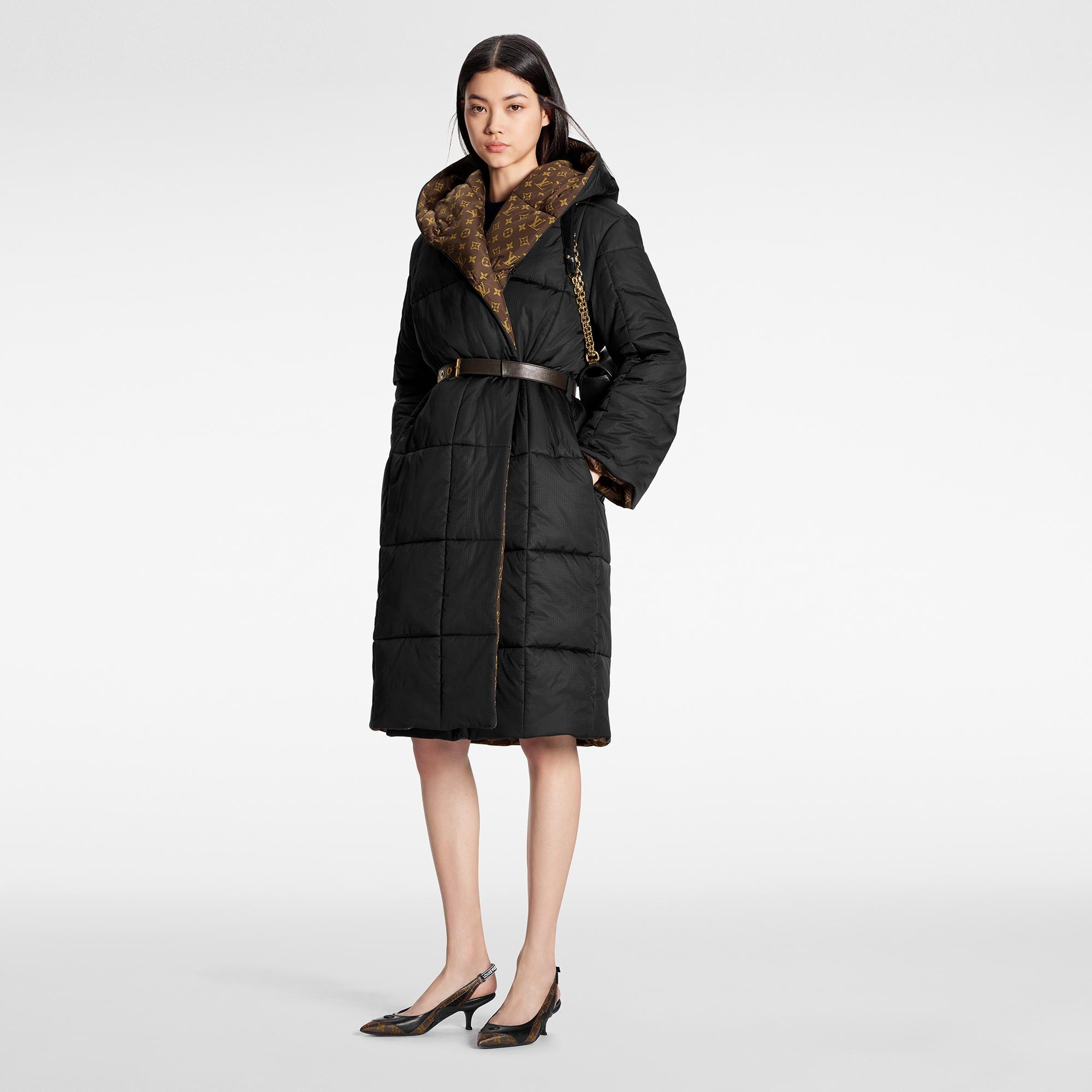 Long Pillow Puffer Wrap Coat Ready to Wear LOUIS VUITTON